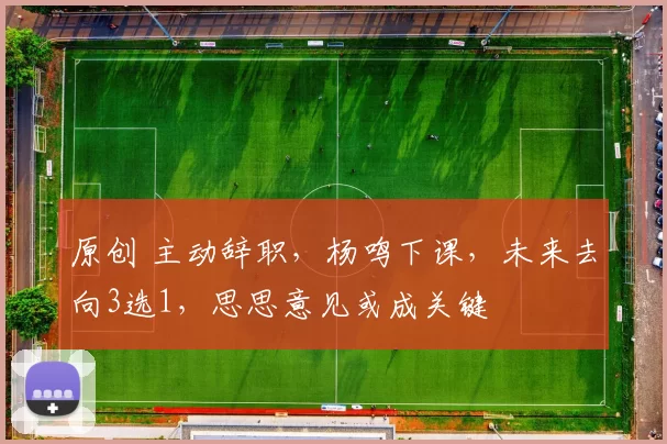 原创 主动辞职，杨鸣下课，未来去向3选1，思思意见或成关键