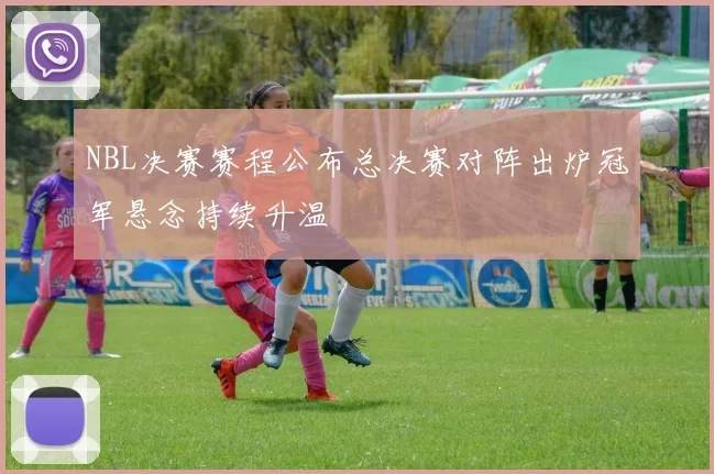 NBL决赛赛程公布总决赛对阵出炉冠军悬念持续升温